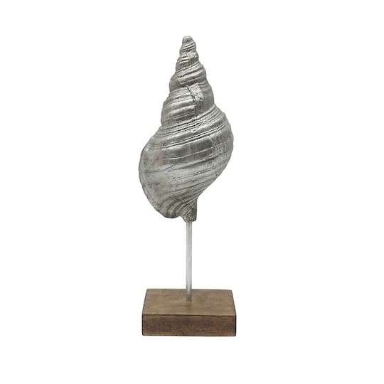 15.25" Silver Shell Tabletop Décor by Ashland®